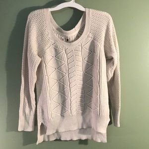 Cream colored sweater